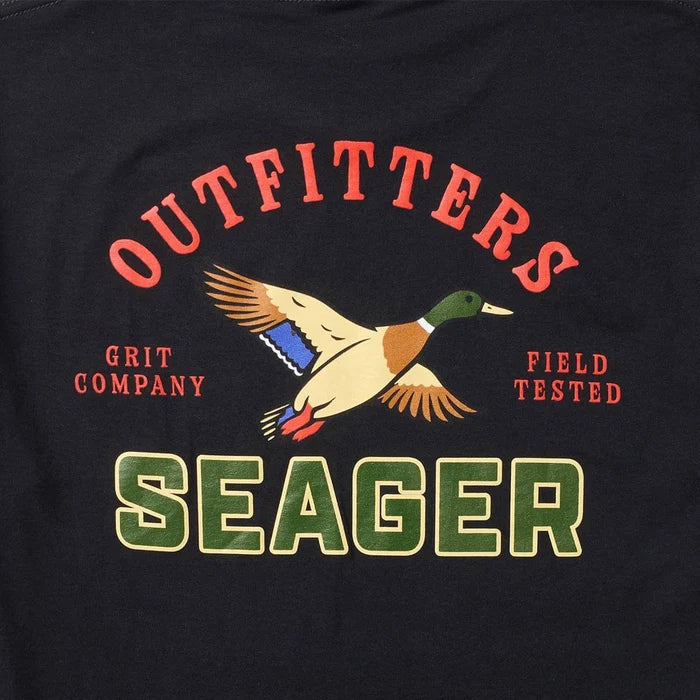 Seager Men's Black Outfitters Tee MTH26OUTFITBLK