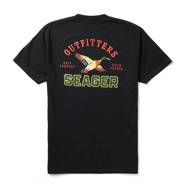 Seager Men's Black Outfitters Tee MTH26OUTFITBLK