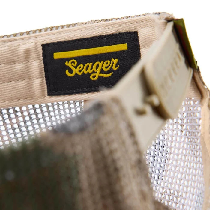 Seager Men's Duck Camo Outfitters Trucker Snapback MHH26OUTFITDCAMO