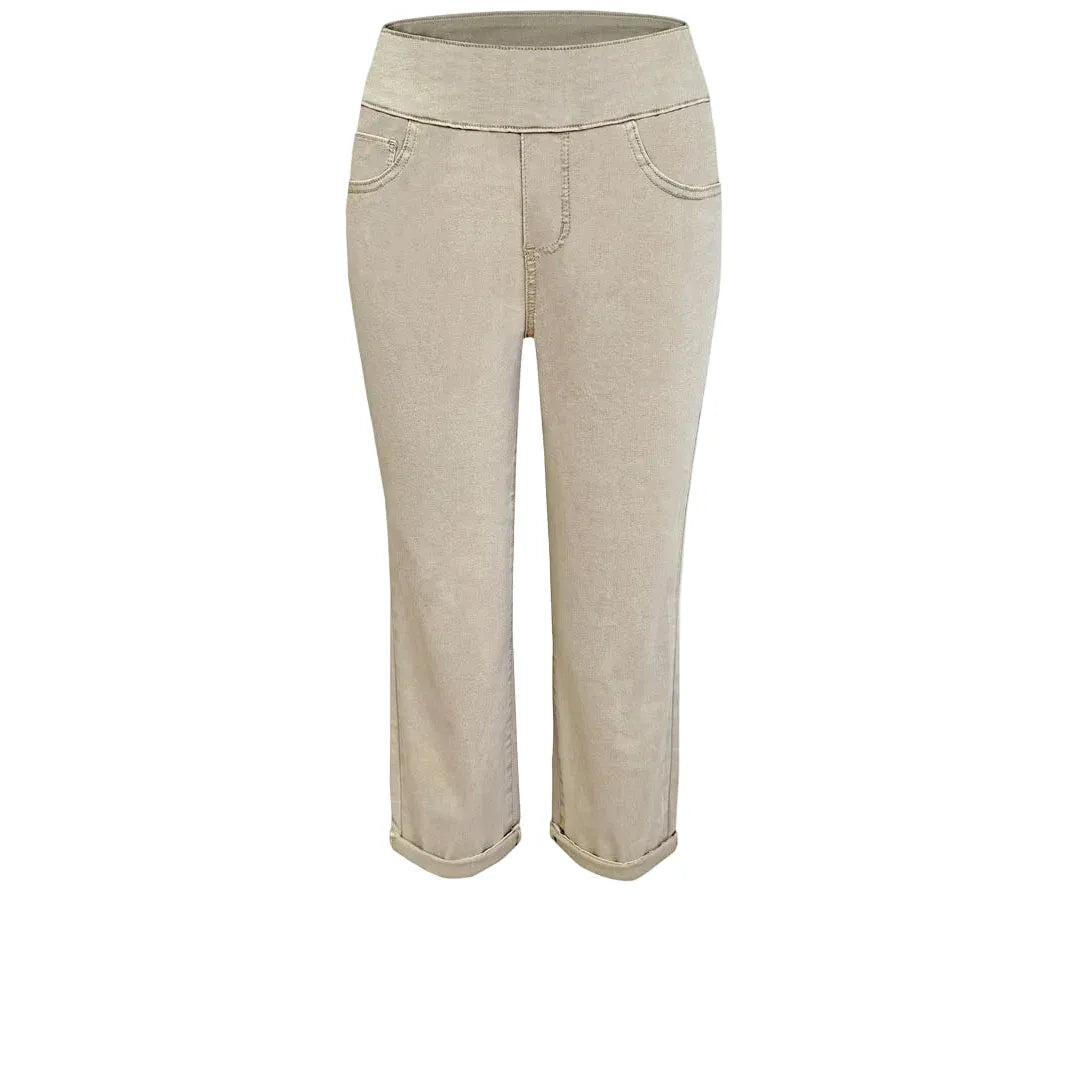 Women's Ethyl Tan The Leilani Cropped Pants P22TAN