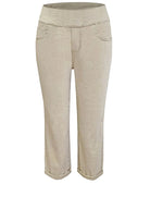 Women's Ethyl Tan The Leilani Cropped Pants P22TAN