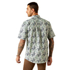 Men's Ariat Mint Cyrus Short Sleeve Button Up Shirt Image 10054820 - Crazy House Western Wear