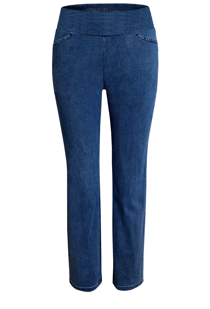 Women's Ethyl Dark Blue The Prep Step Pants P491BWD