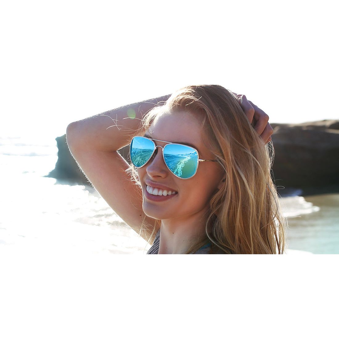 Blenders A Series Blue Angel Sunglasses BE611 - Crazy House Western Wear