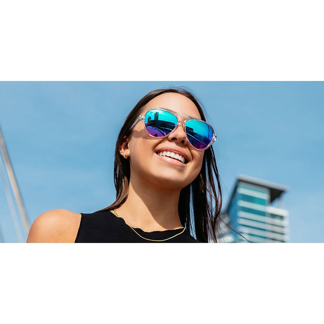 Blenders Skyway Crystal Orb Sunglasses BE4802 - Crazy House Western Wear