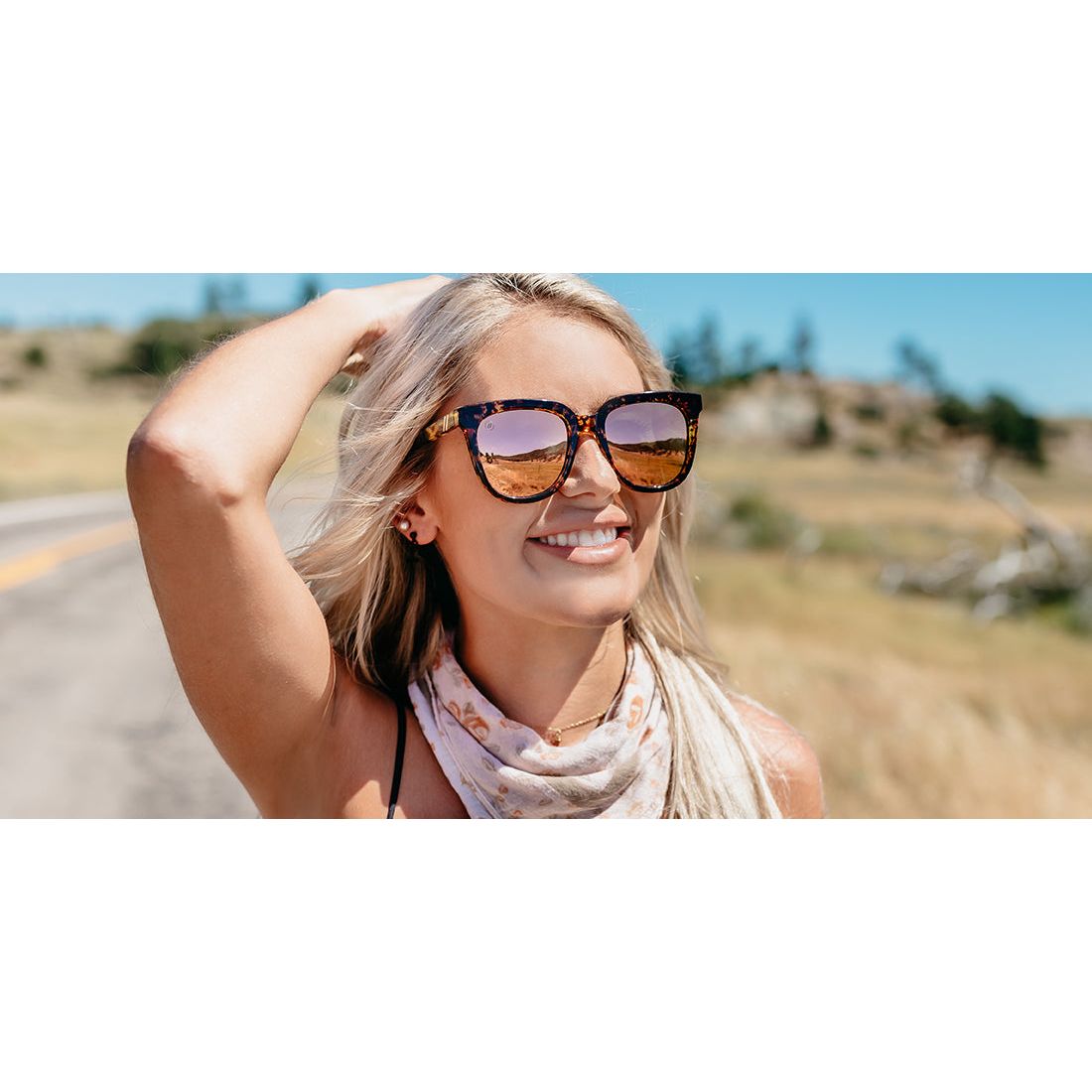 Blenders Grove Wildcat Love Sunglasses BE4104 - Crazy House Western Wear