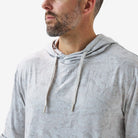 Men's Burlebo Ivory Digi Camo Performance Hoodie PH-DIGC-IVR