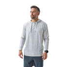 Men's Burlebo Ivory Digi Camo Performance Hoodie PH-DIGC-IVR