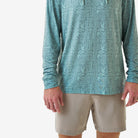 Men's Burlebo Sage Mayan Outdoors Performance Hoodie PH-MO-SGE