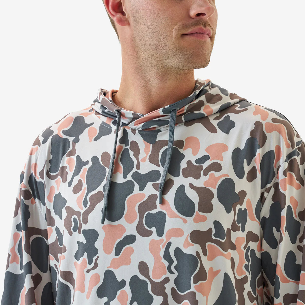 Men's Burlebo Vintage Camo Performance Hoodie PH-VTGC