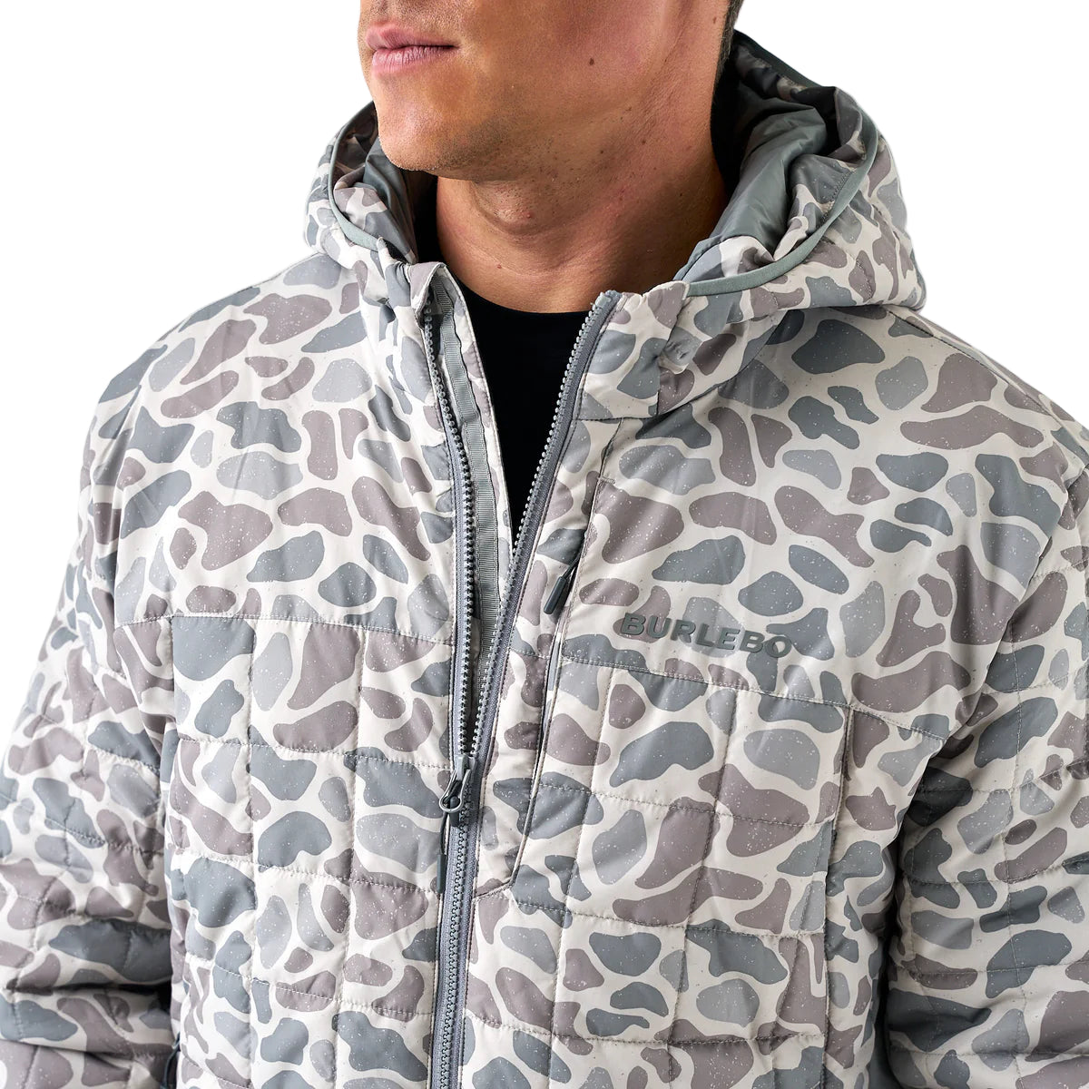Men's Burlebo Classic Deer Camo Puffer Jacket