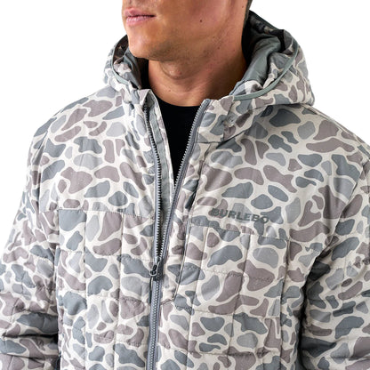 Men's Burlebo Classic Deer Camo Puffer Jacket