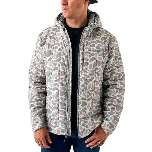 Men's Burlebo Classic Deer Camo Puffer Jacket