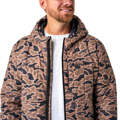 Men's Burlebo Gauge Camo Puffer Jacket