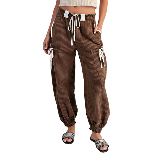 Women's ee:some Striped Jogger Pants PK14566