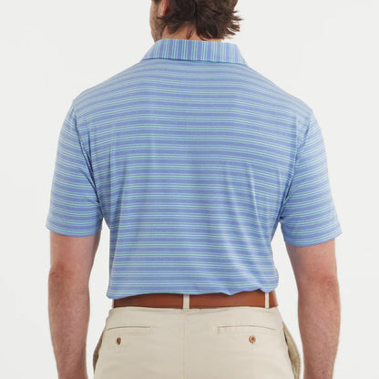 Men's Southern Marsh  Maybourne Featherlight Stripe Polo PLTM-LLMT