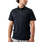 Men's Burlebo Black Performance Polo PP-BLK