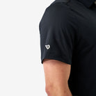 Men's Burlebo Black Performance Polo PP-BLK