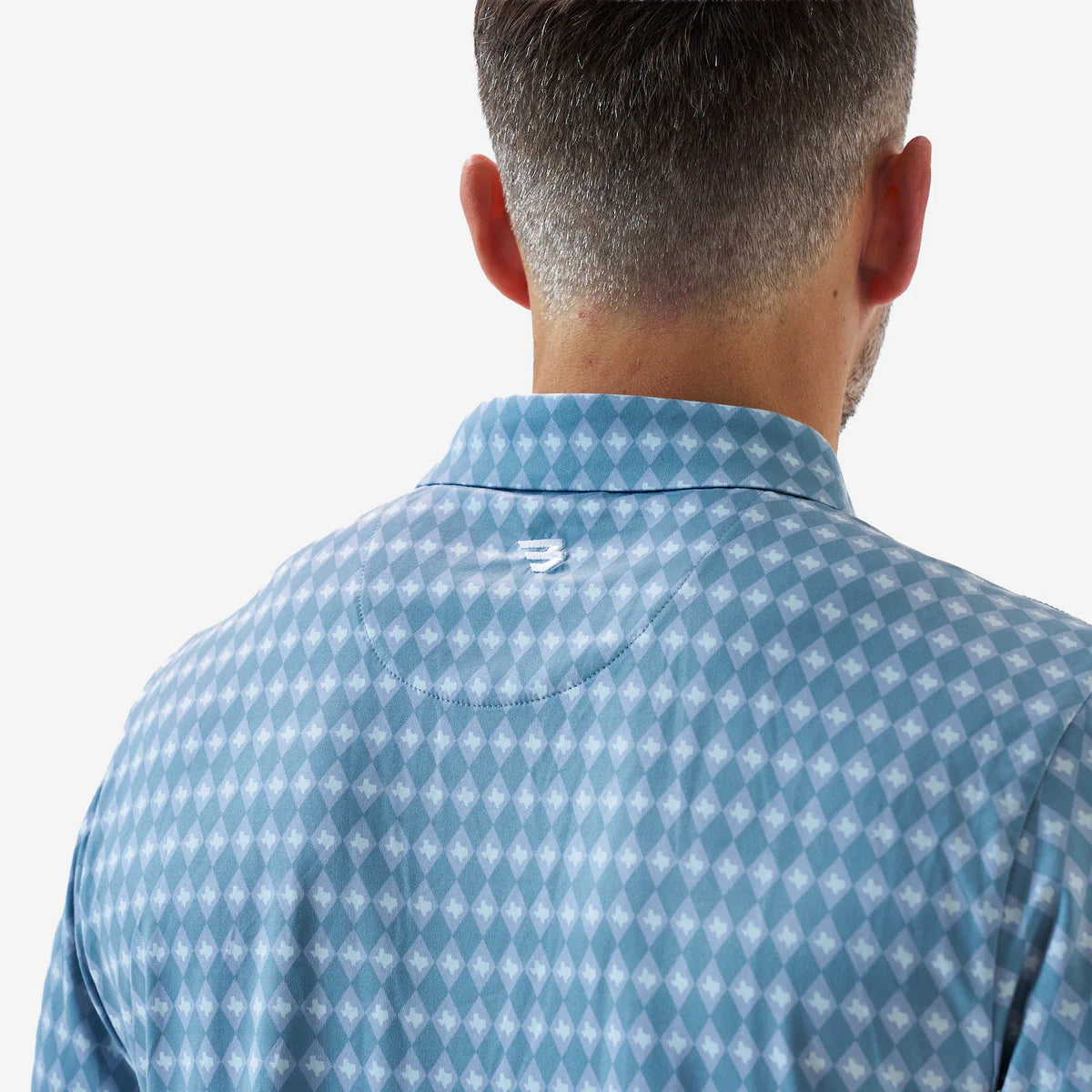 Men's Burlebo Texas Diamond Performance Polo PP-TXDIA