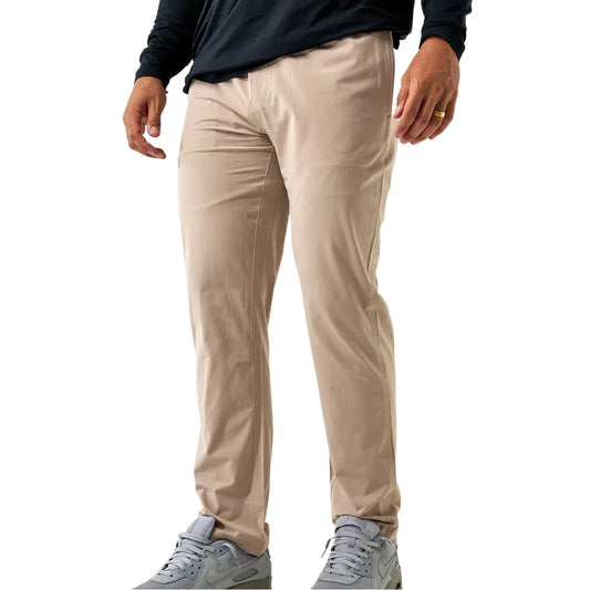 Men's Burlebo Cobblestone Khaki Performance Pants PRANT-CK