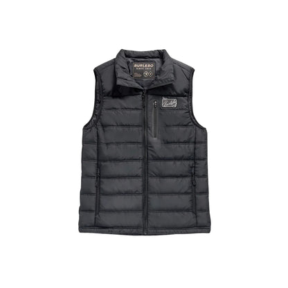 Men's Burlebo Black Puffer Vest