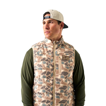 Men's Burlebo Pintail Camo Puffer Vest