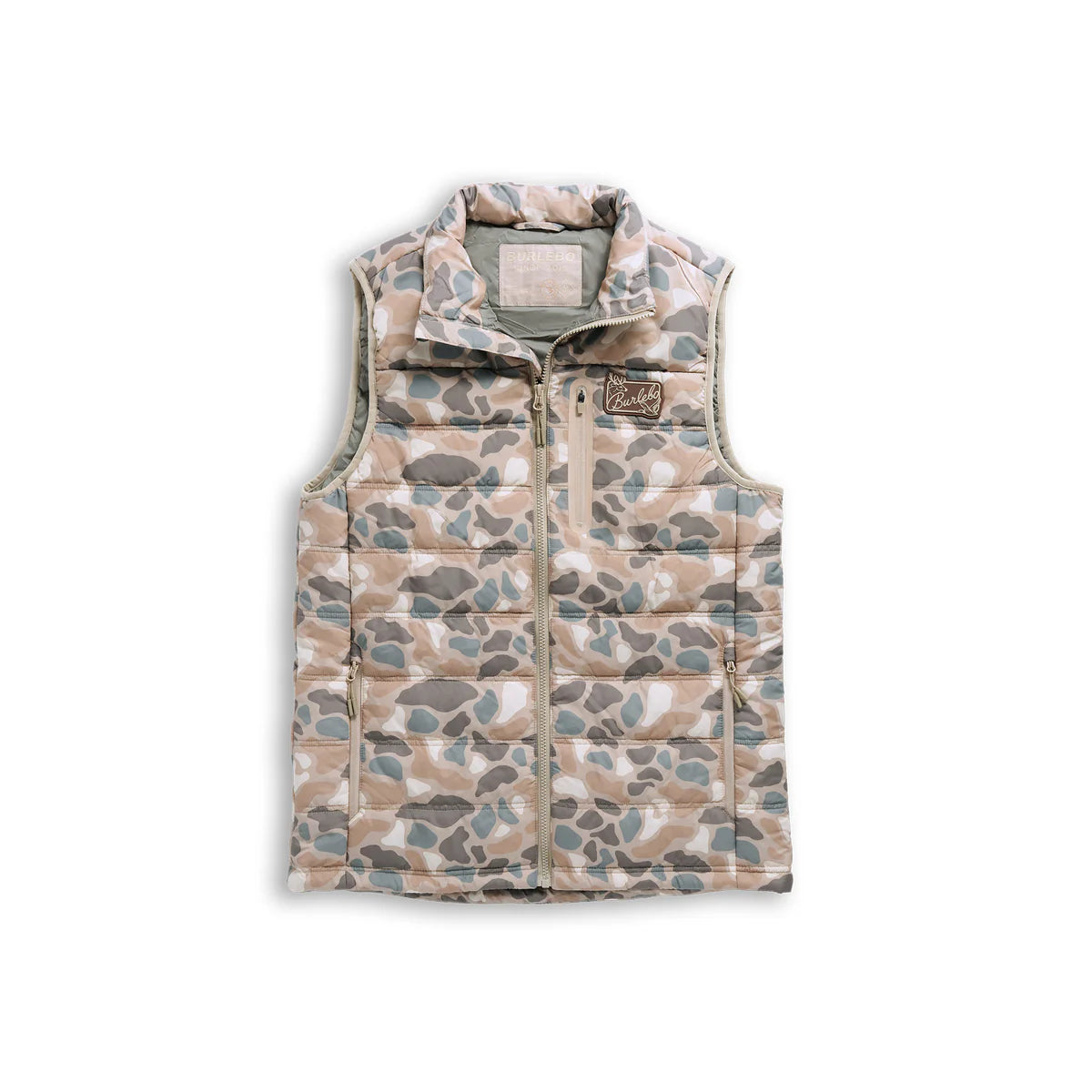 Men's Burlebo Pintail Camo Puffer Vest