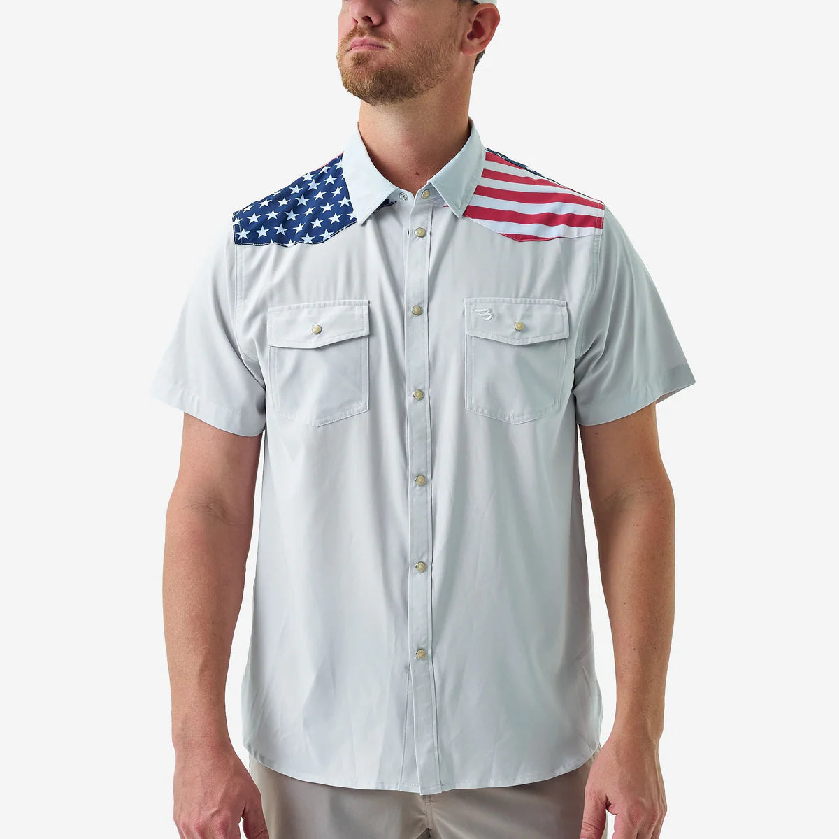 Men's Burlebo All American Performance Western Shirt PWS-ALLA
