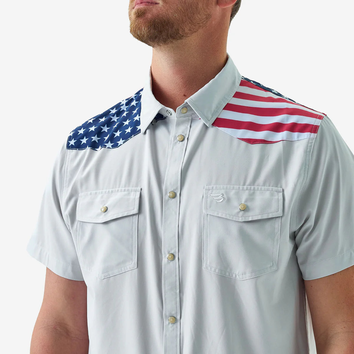 Men's Burlebo All American Performance Western Shirt PWS-ALLA