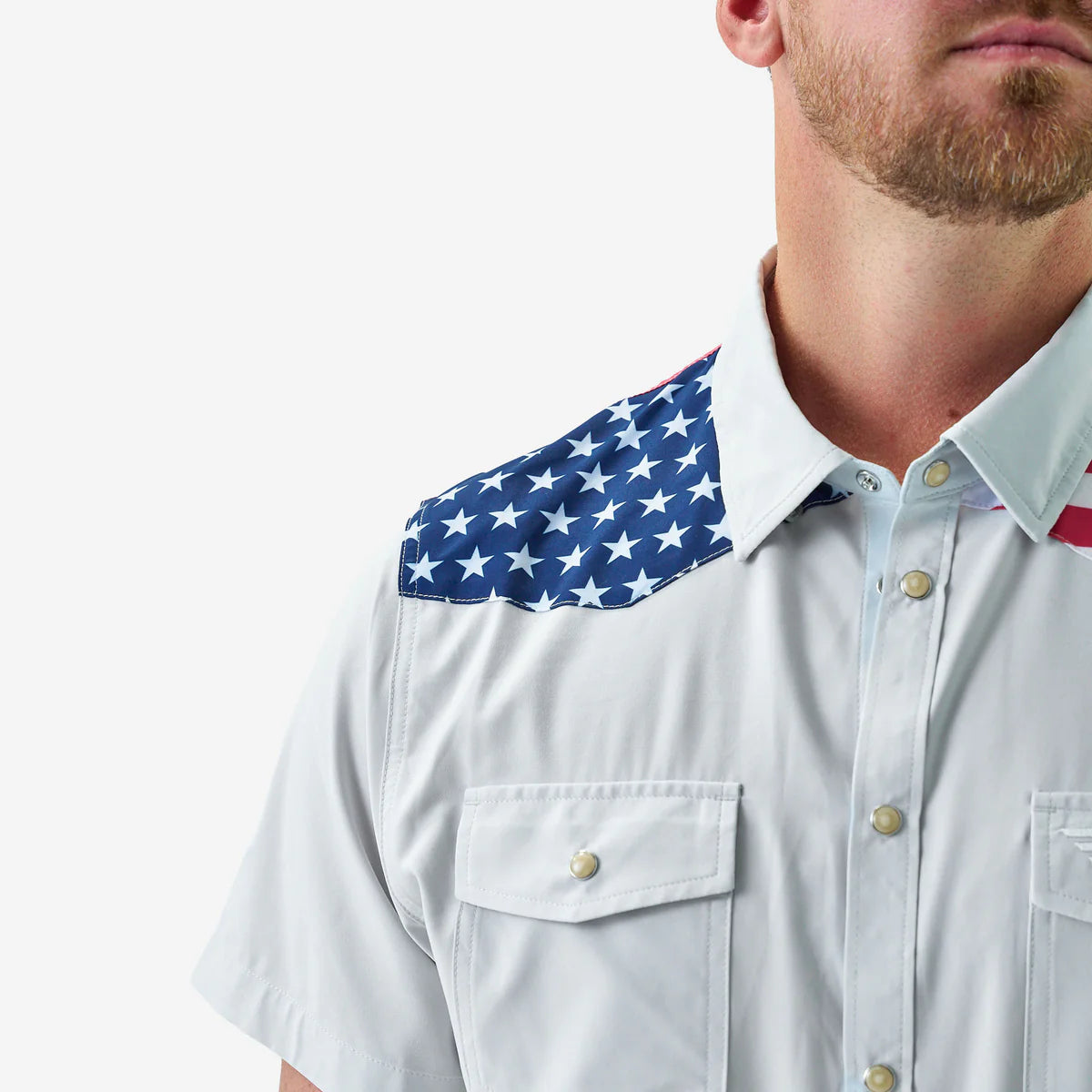 Men's Burlebo All American Performance Western Shirt PWS-ALLA