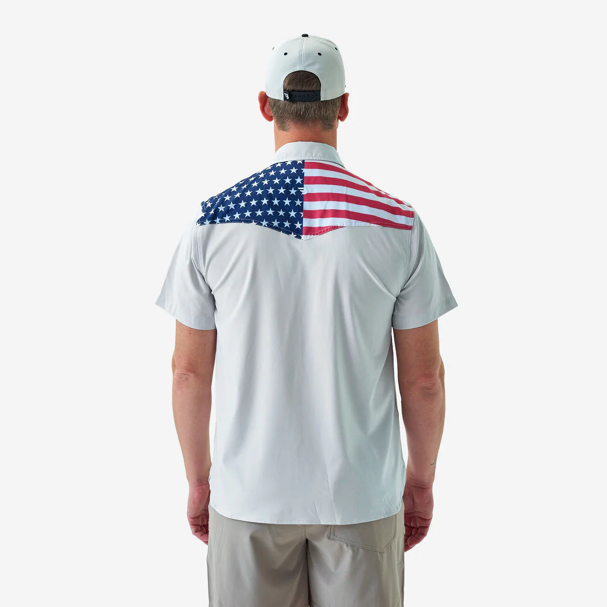 Men's Burlebo All American Performance Western Shirt PWS-ALLA