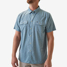 Men's Burlebo Sage Burlebo Ranch Performance Western Shirt PWS-TBR-SGE