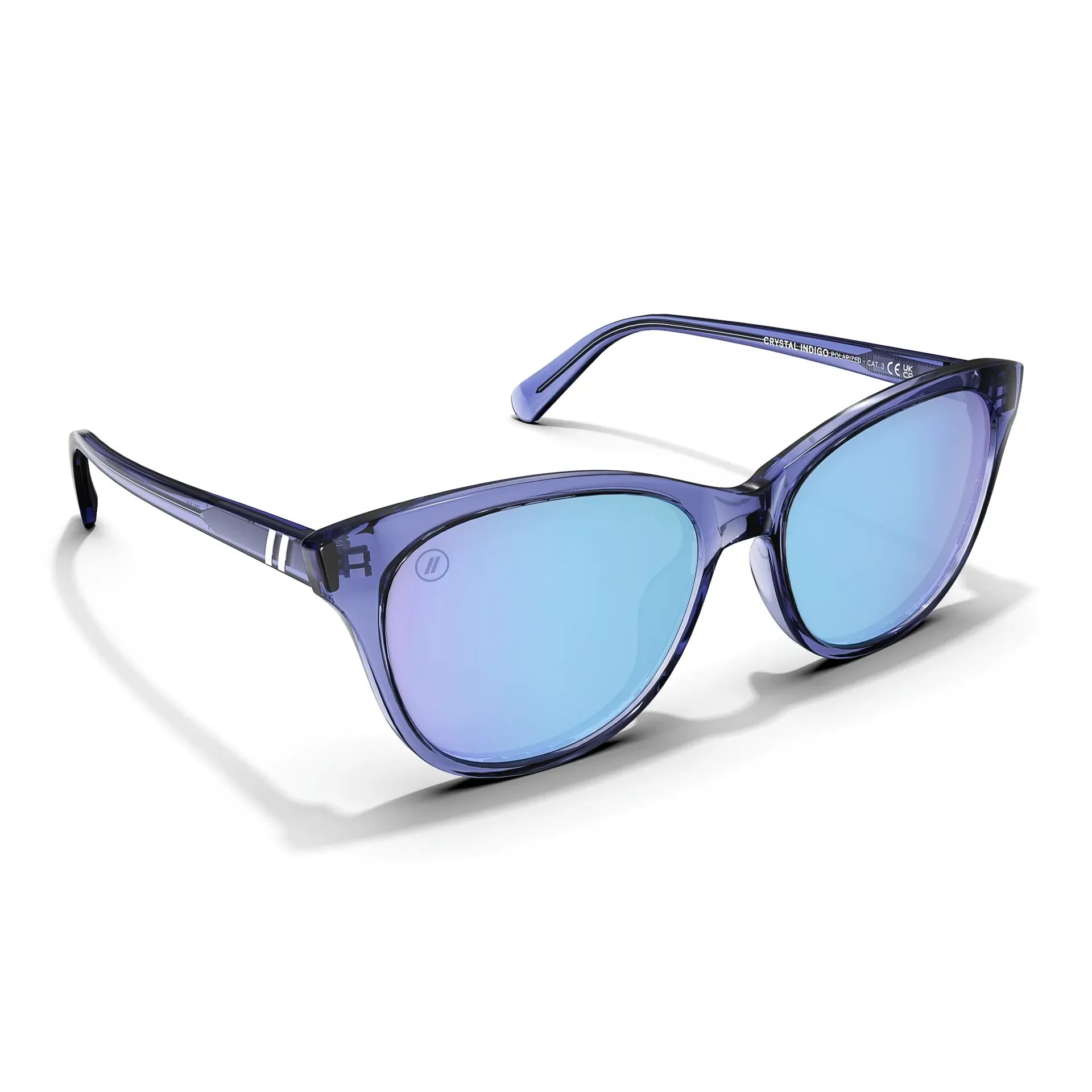 Blenders Crystal Indigo Palmy Square Sunglasses BE6410