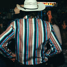 Men's Poncho Long Sleeve " The Frontman" Snap Shirt 