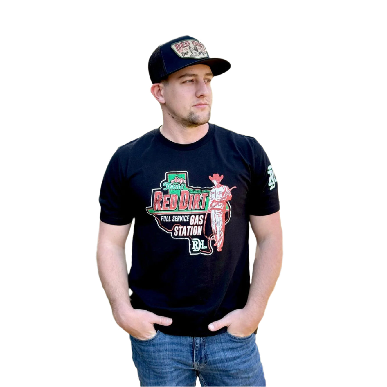 Men's Red Dirt Pitstop T-shirt RDHC-T-159 - Crazy House Western Wear