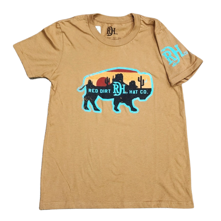 Red Dirt Billboard Youth T-Shirt - Crazy House Western Wear