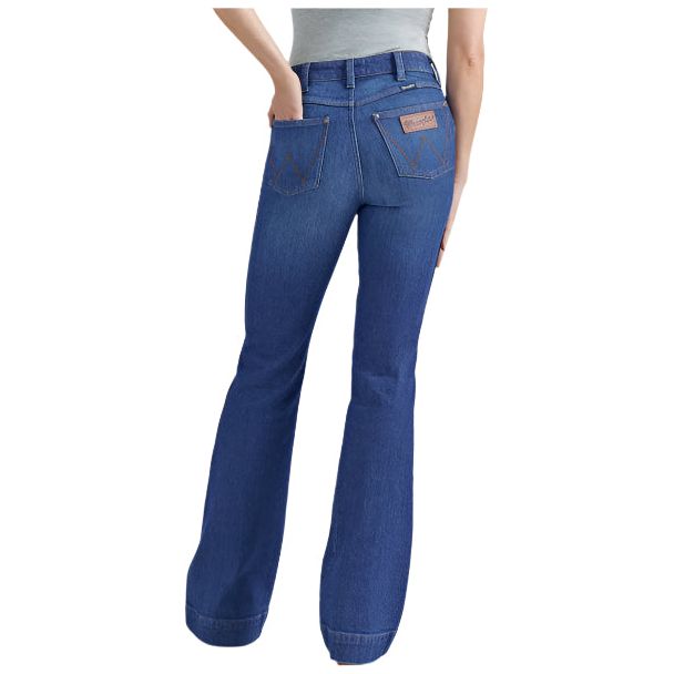Women's Wrangler Retro® Bailey High Rise Trouser Jean 112352979 - Crazy House Western Wear