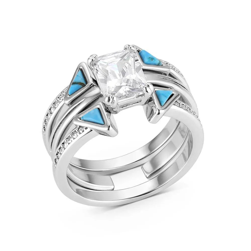 Montana Silversmiths Skyline Stack Ring Set RG6549