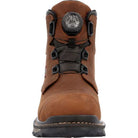 Men's Rocky Rams Horn Boa 6" Composite Toe Waterproof Work Boot RKK0390 - Crazy House Western Wear