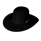 Rodeo King 100X Black 4 1/2" Felt Hat - Crazy House Western Wear