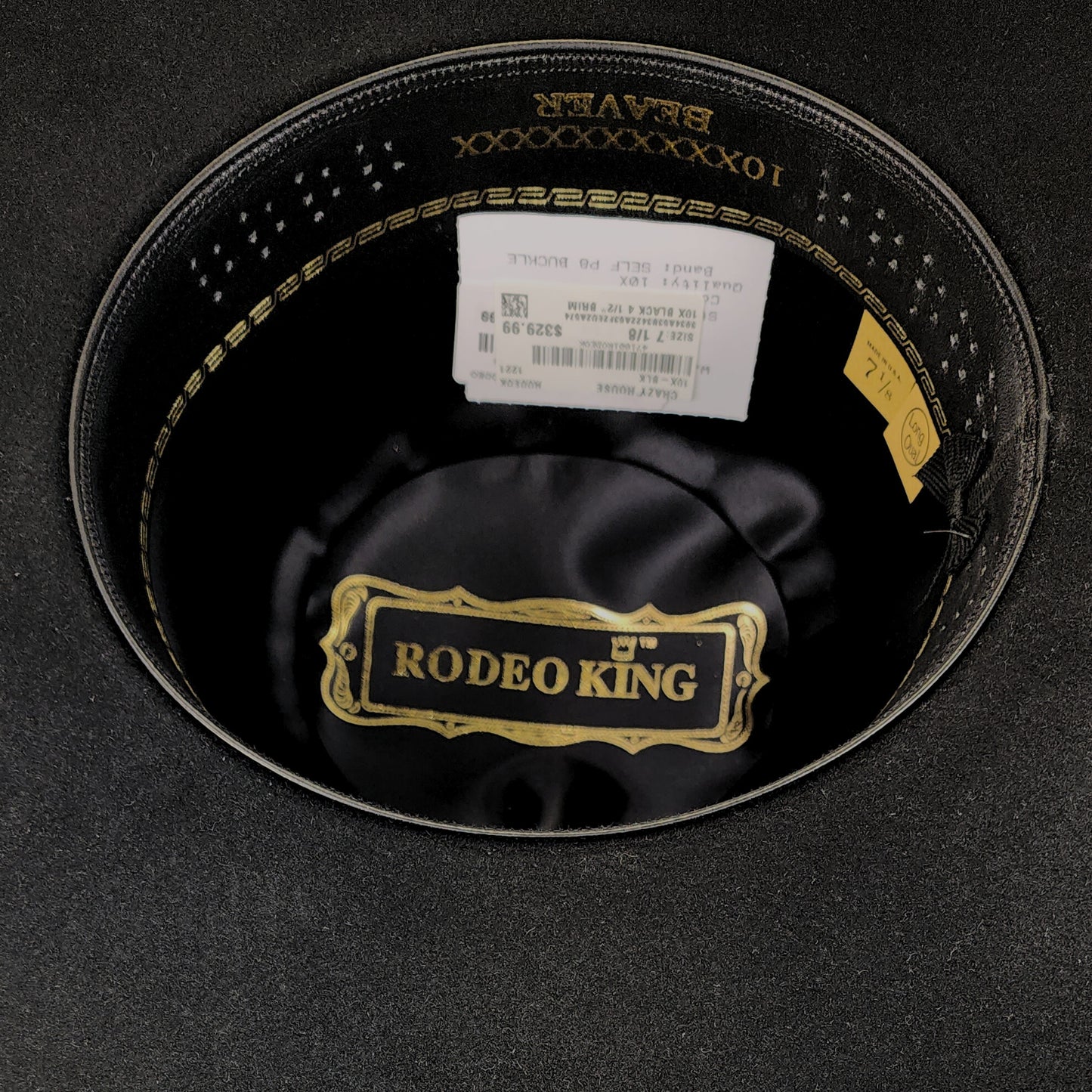 Rodeo King 10X Black - Crazy House Western Wear