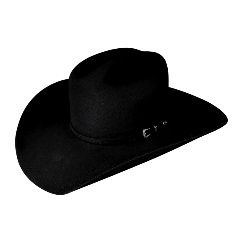Rodeo King 5X Black 4 1/4" Felt Hat - Crazy House Western Wear