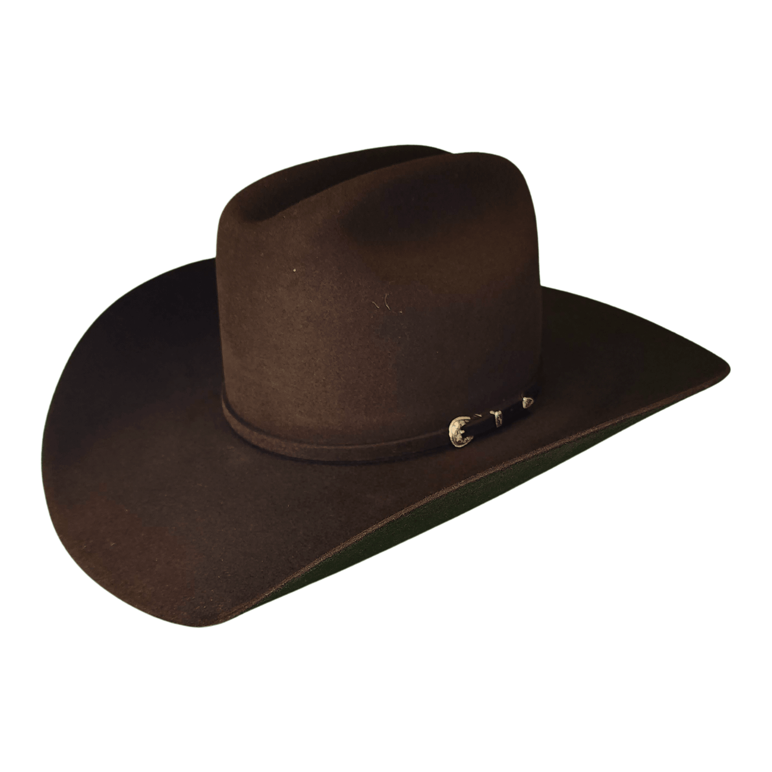 Rodeo King 5X Chocolate 4 1/4" Felt Hat - Crazy House Western Wear