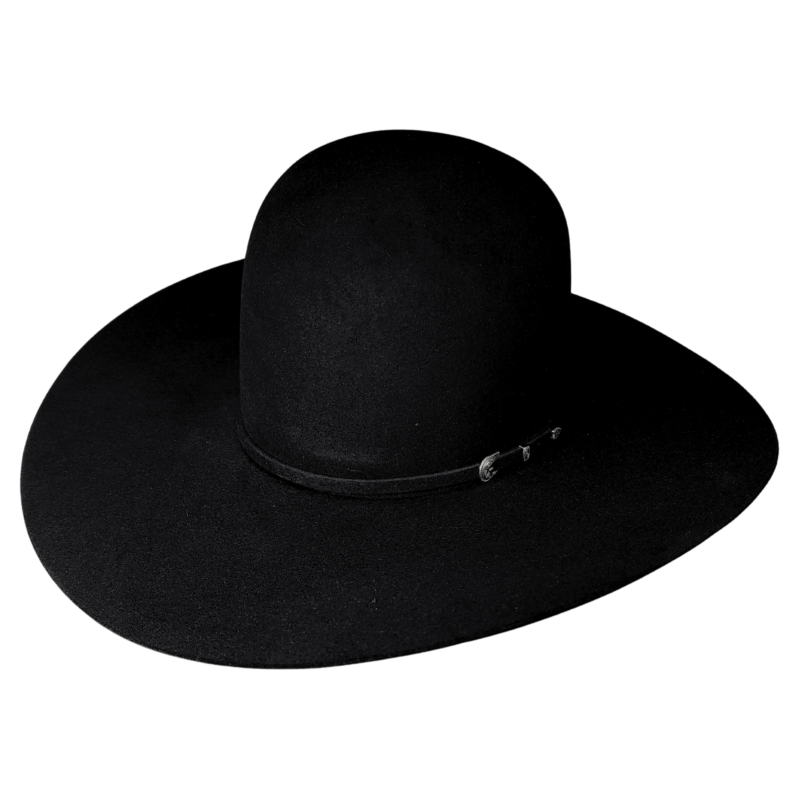 Rodeo King 7X Black 5" Felt Hat - Crazy House Western Wear