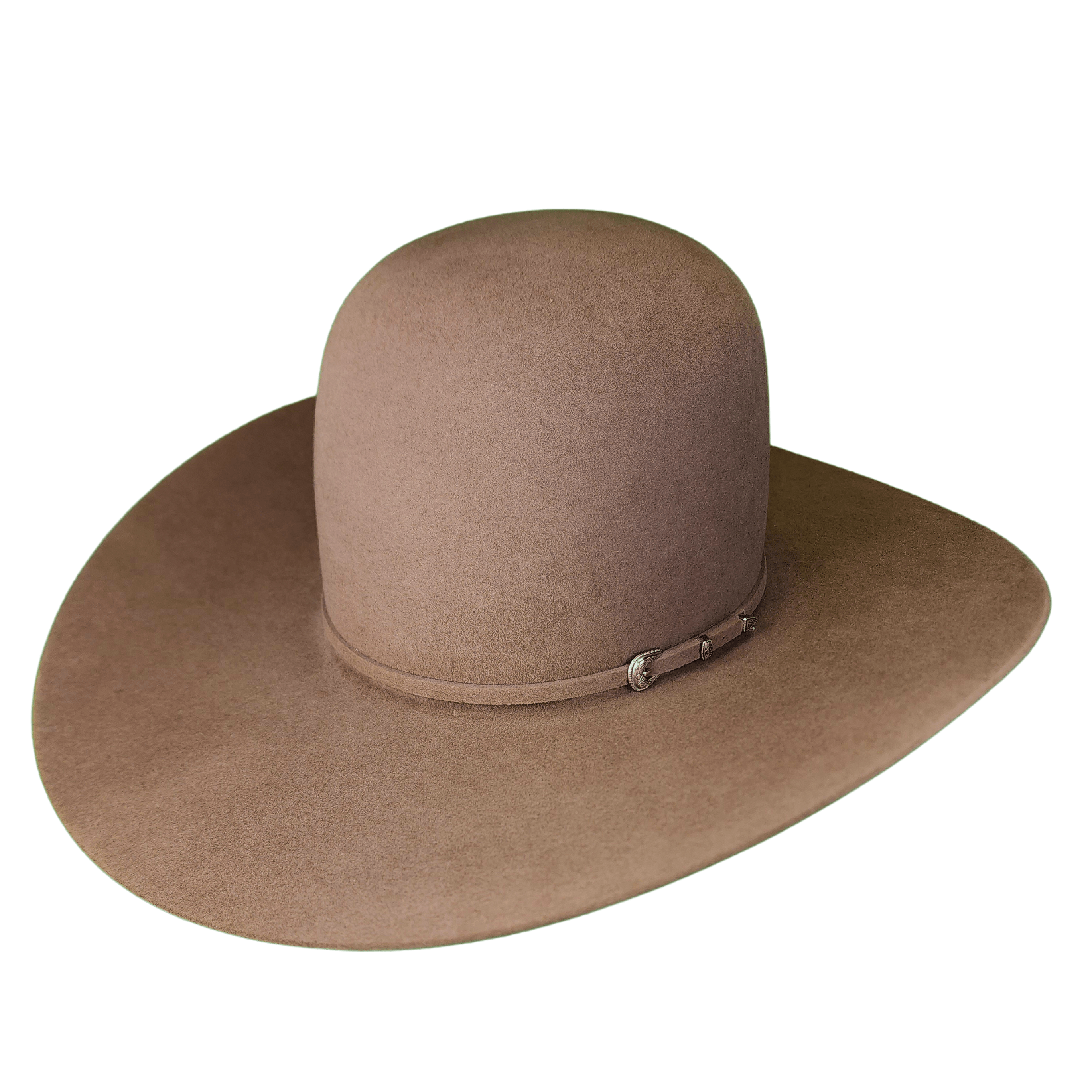 Rodeo King 7X Pecan 4 1/2" Felt Hat - Crazy House Western Wear
