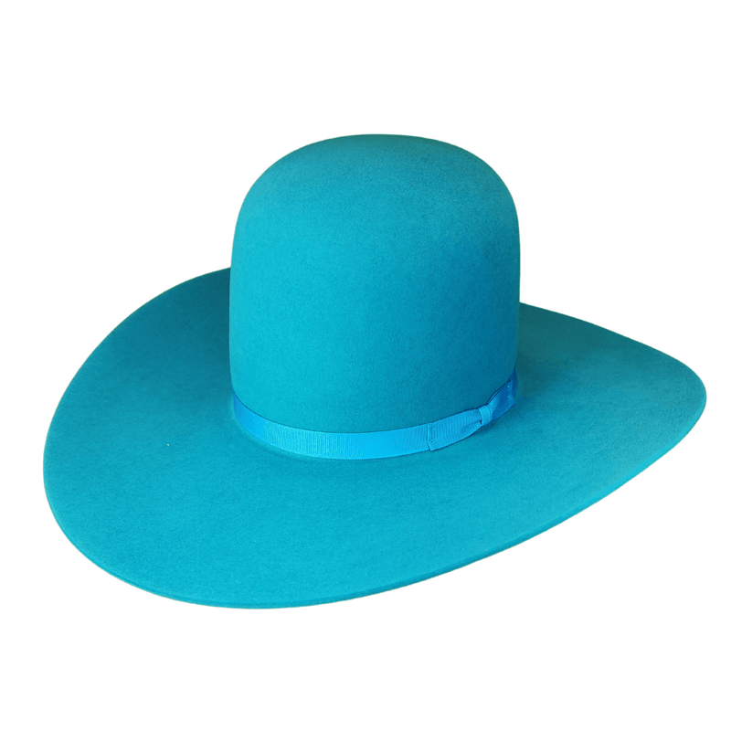 Rodeo King 7X Turquoise 4 1/2" Felt Hat - Crazy House Western Wear