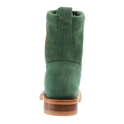 Women's R Watson 8" Teal Lacer Roughout Boot RWL8915-2 - Crazy House Western Wear