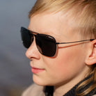 Bex Black and Gray Ranger OTG Sunglasses S171BG