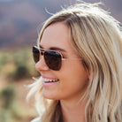 Bex Ranger OTG Rose Gold/ Brown Sunglasses S171RB