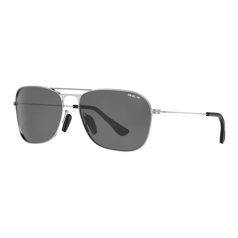 Bex Silver and Gray Ranger OTG Sunglasses S171SG